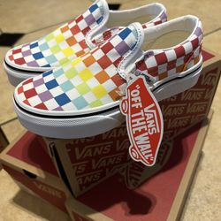 Size 3 Kids Brand New Vans $30