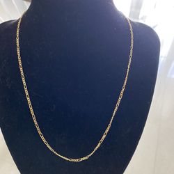 Italian 925 silver chain in 18K gold plated