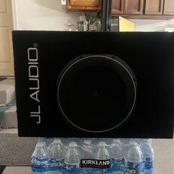 JL Audio ACP112LG-TW1 MicroSub+™ powered subwoofer with 12" sub and 400-watt amp