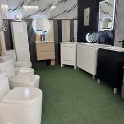 Vanity - Toilet - Mirror - Grifo 
