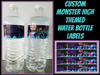 Monster High themed party favors and decorations for birthdays or any occasion