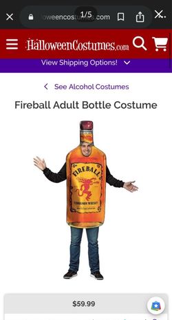 New Fireball Halloween Costume