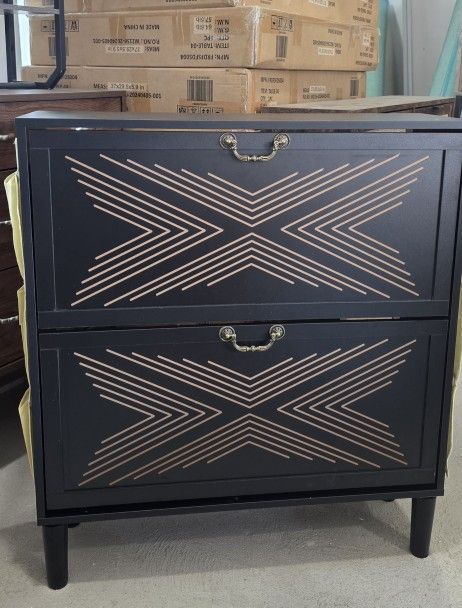 Contemporary Shoe Storage Cabinet for Entryway, White Narrow with 2 Flip Drawers