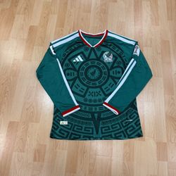 WORLD CUP 2026 MEXICO LONG SLEEVE HOME JERSEY