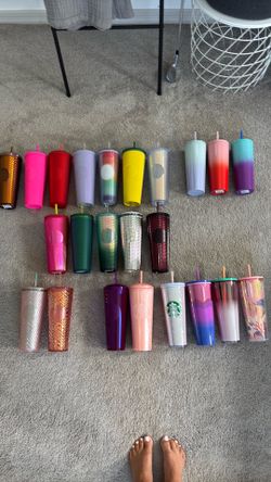 Starbucks tumblers $15 each
