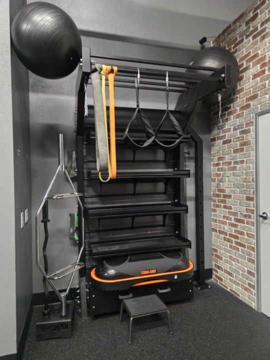 TRX Functional Training Single Bay Gym Equipment Exercise Workout Fitness Weight Rack