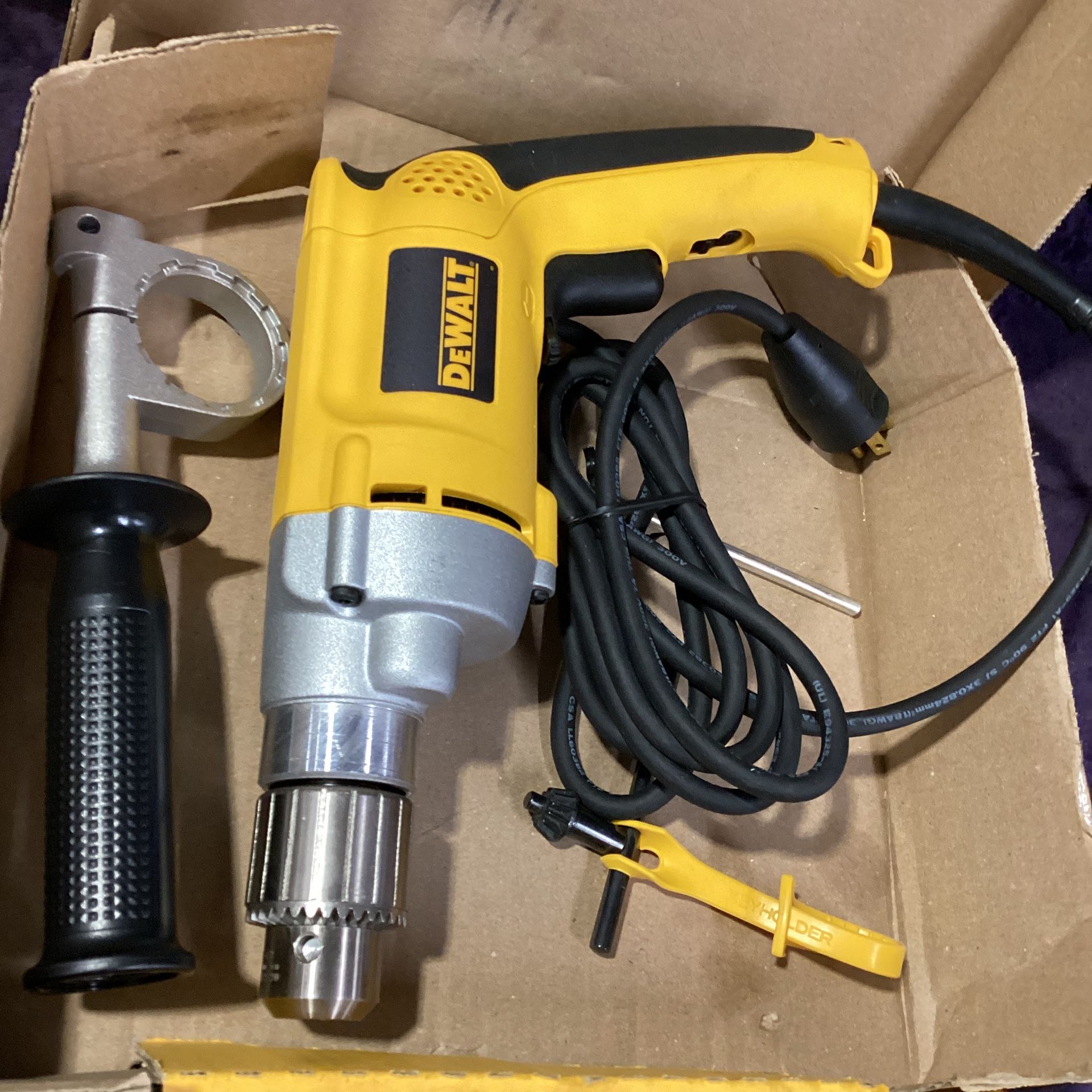 🧰🛠DEWALT 7.8 Amp Corded 1/2” DW235G Variable Speed Reversing Drill-LIGHTLY USED!-$100!🧰🛠