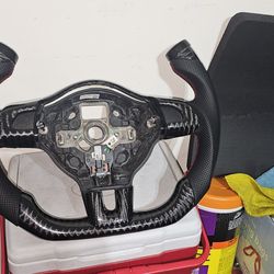 MK6 GTI Custom F1/Jet Style Steering Wheel