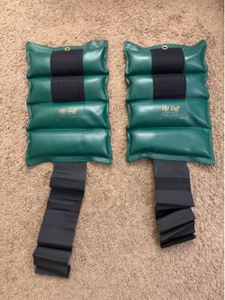 4 Items, 2 x Adjustable Ankle Weights 20lb + 2x Ankle Weights 25lb