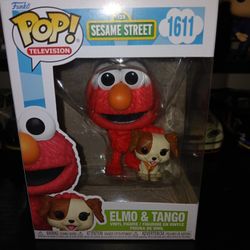 Brand New Sesame Street Elmo &Tango #1611 Funko Pop 