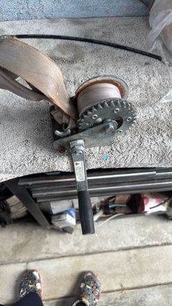 Trailer winch