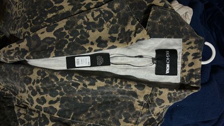Fashion Nova Leopard Trench