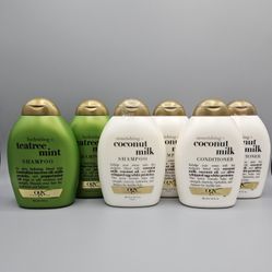 OGX Shampoos and Conditioners 