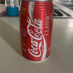 1986 Coke Can Unopened 