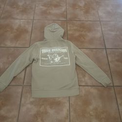 Tan True Religon Zipup