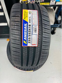 New 🆕 Tires 🛞 255/35R18” Landsail 🧨🧨🧨
