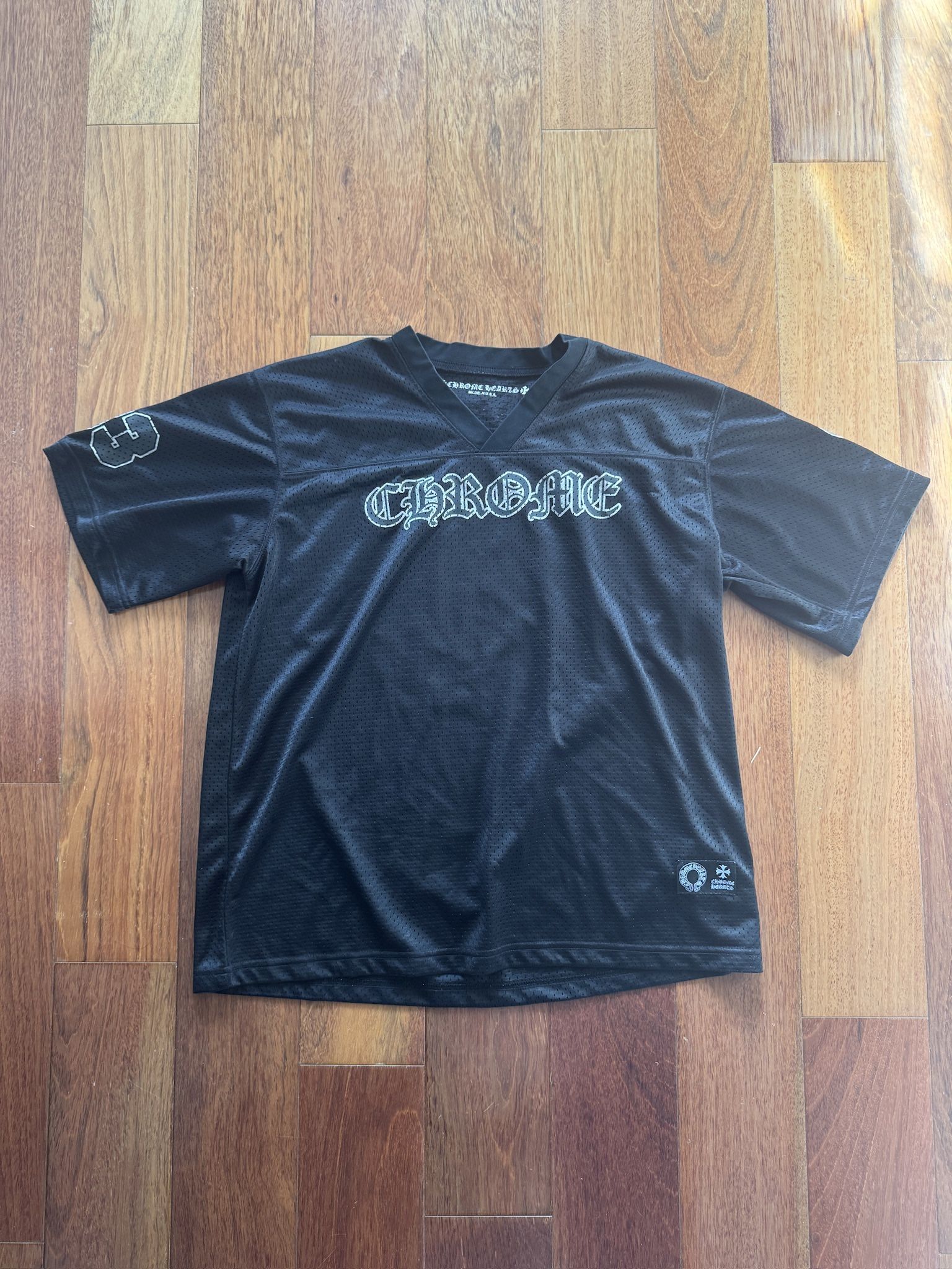 Chrome Heart mesh jersey