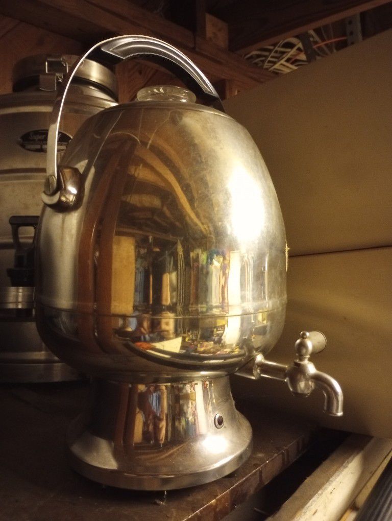 Percolator Coffee Pot Vintage Mid century Decor