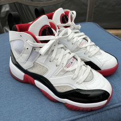 Jordan 11s Red White And Black