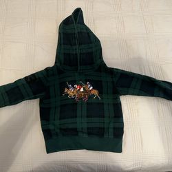 Polo Ralph Lauren Toddler Plaid Sweatshirt - 3T