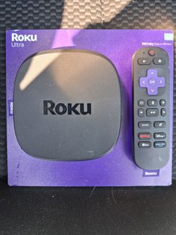 Roku ultra 4k streaming device