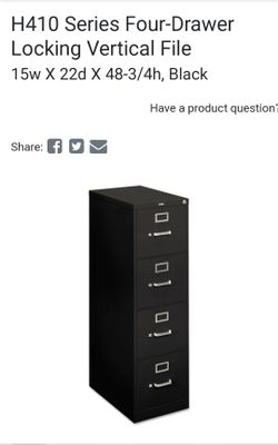 Alera Verticle Filling Cabinet