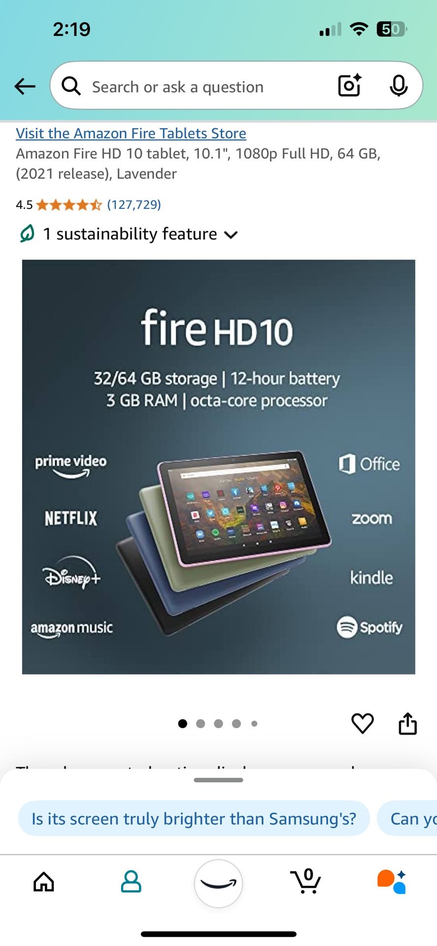 Fire HD 10 Tablet