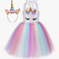  Tutu Dreams Handmade Sequin Unicorn Dress Happy Birthday Dresses