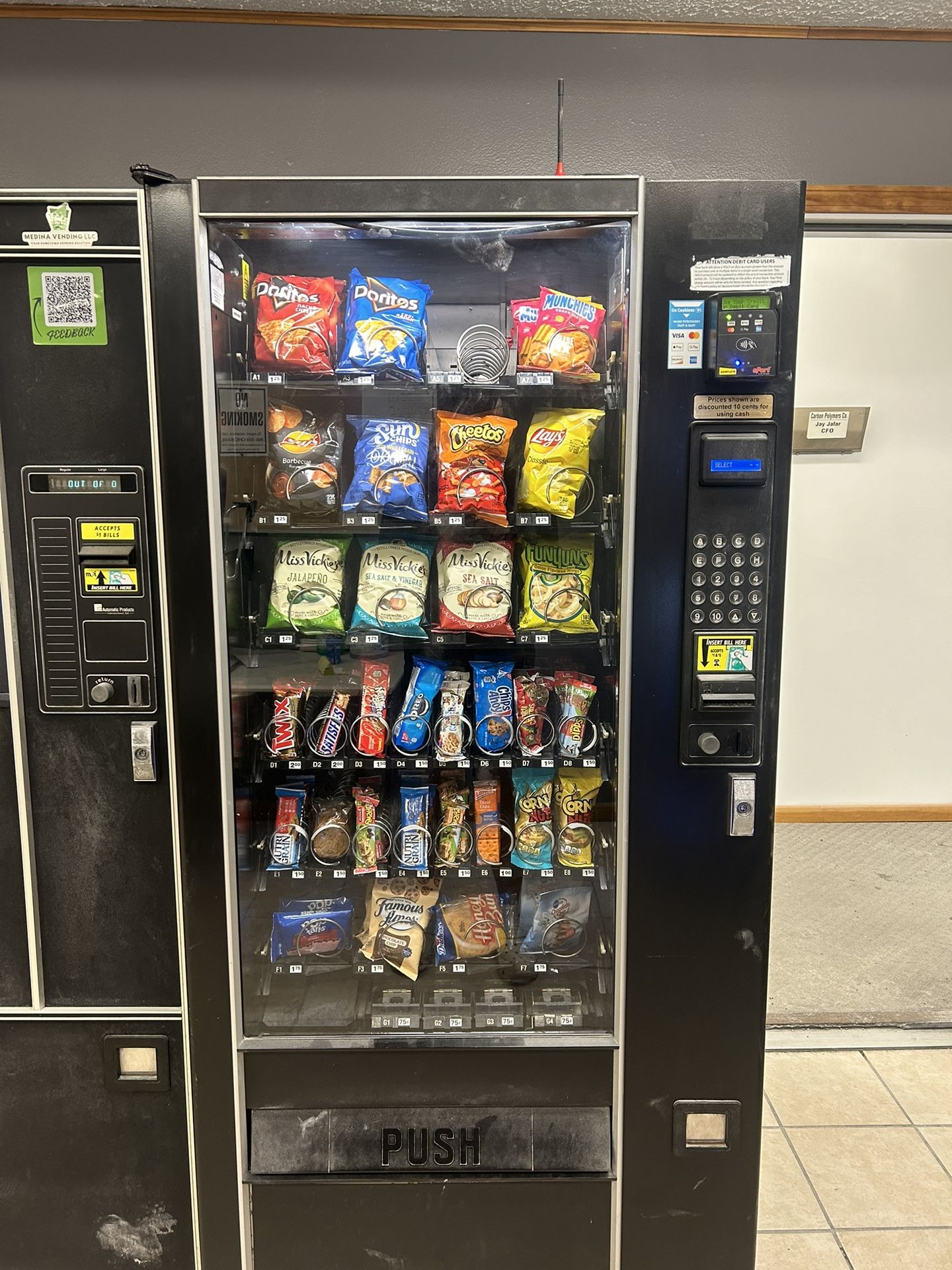3 Vending Machine Bundle (Includes Card Readers)