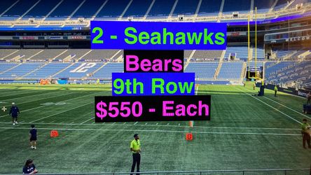 Seahawks Bears Tickets