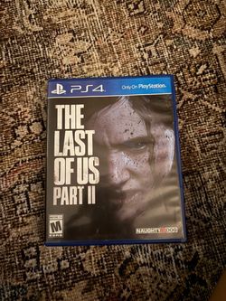 Last of us Part 2 PS4