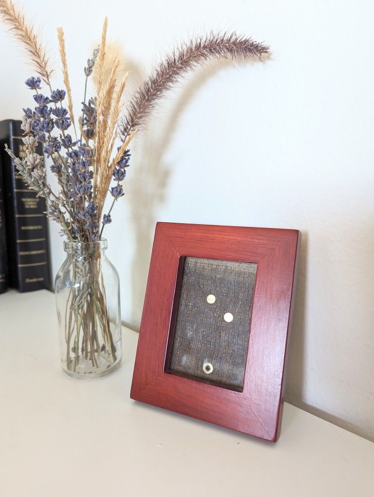 Brown Wooden Photo Frame