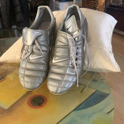 Nike Cleats , Silver Size 12 