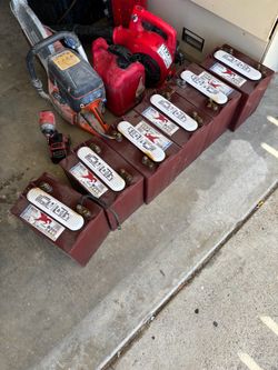 Golf cart batteries