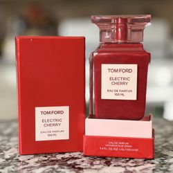 Tom Ford Electric Cherry Eau de Partum 3.4 oz / 100 mL - NEW - Never Sprayed - With Box