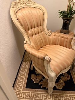 Chair with victorian flare