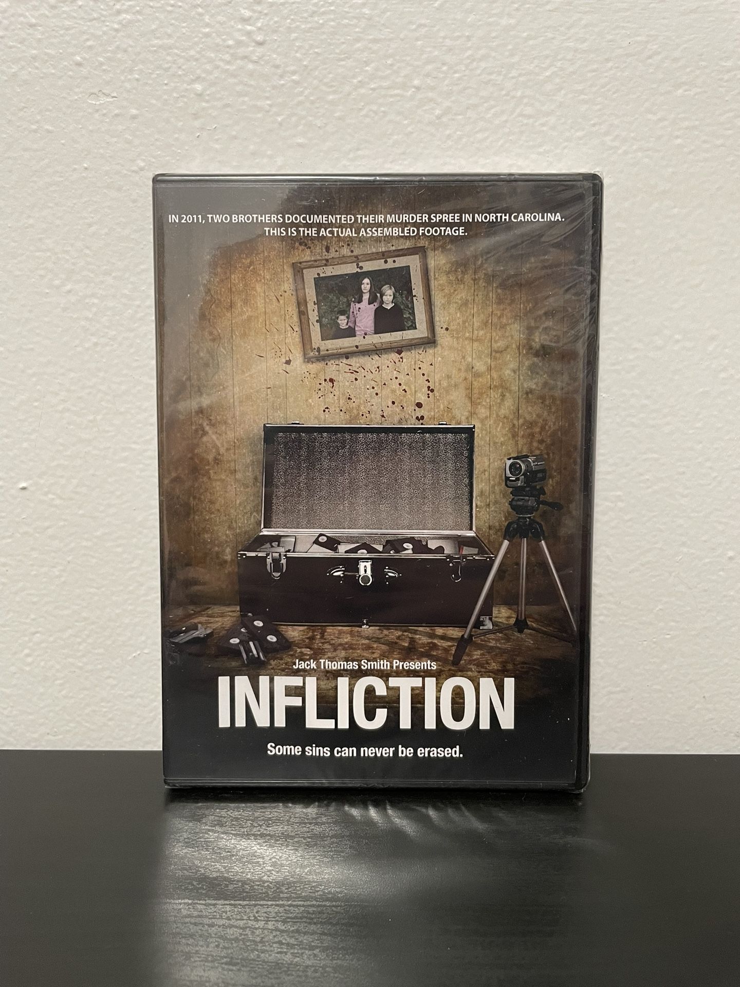 Infliction DVD Movie NEW SEALED True Crime Horror Documentary Unrated 2014