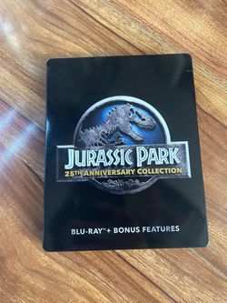 Jurassic Park 25th Anniversary Collection Blu-ray Steelbook + BONUS features