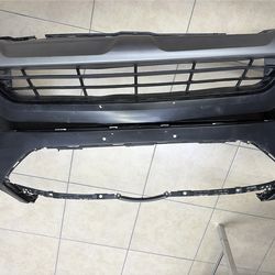 Fit Hyundai Santa Fe Sport 2017-2018 Front Bumper Cover Kit /Fog Lights