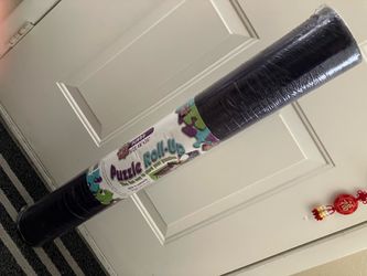 MASTER PIECES JIGSAW PUZZLE ROLL UP JUMBO STORAGE MAT 3,000 PIECES 48”x36” purple New