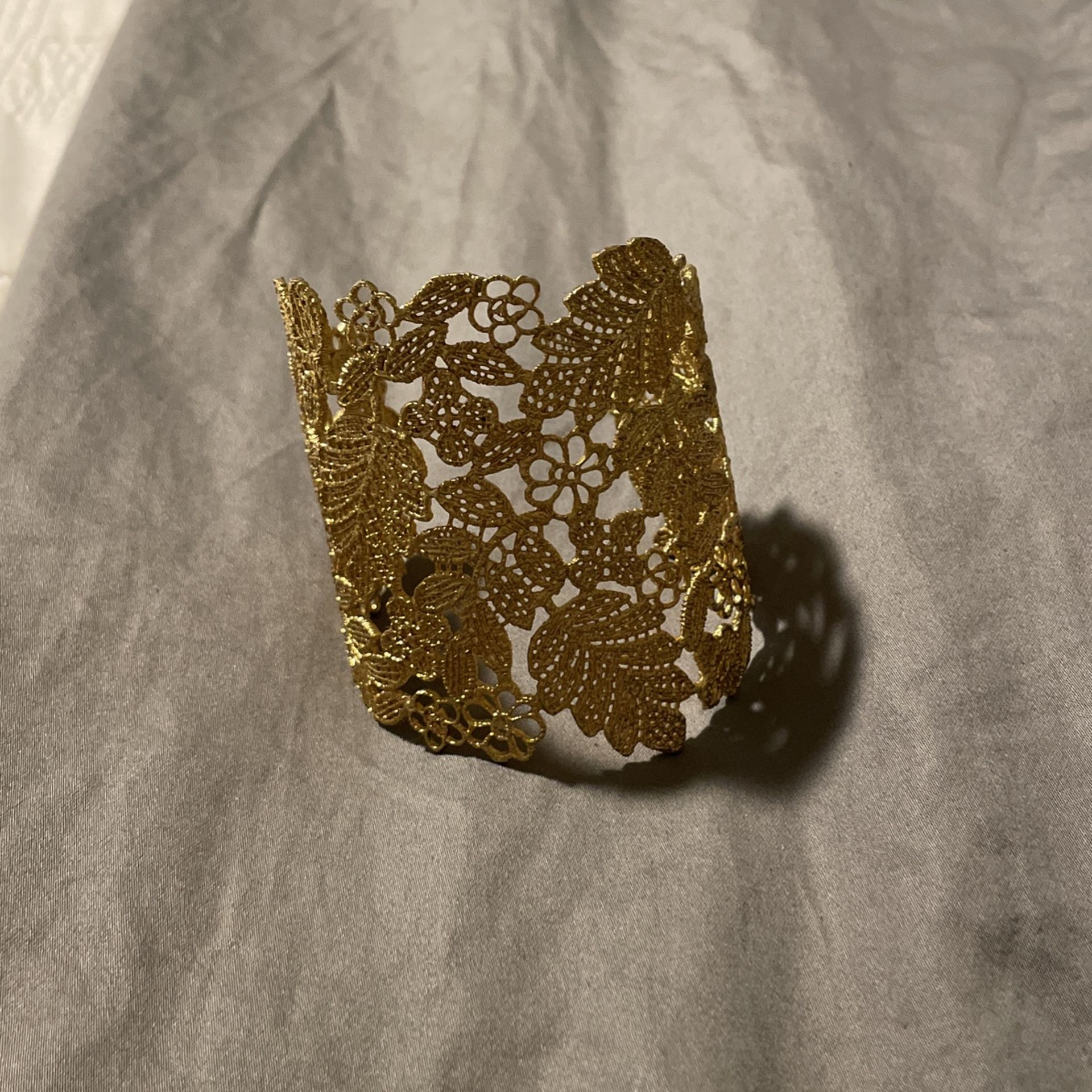 Gold Leaf Bracelet