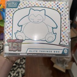 Pokemon 151 ETB Sealed New