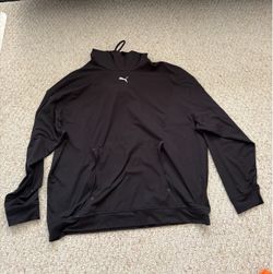 Puma Black Long Sleeve Pullover Sweatshirt