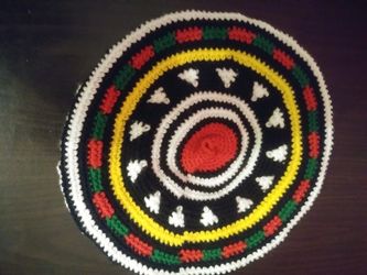 African traditional cap... for men and women. Hand made... ( Shipping fees not included).