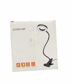 LED Desk Lamp with Clip and Flexible Neck