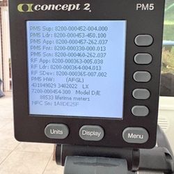 Concept2 ERG rower