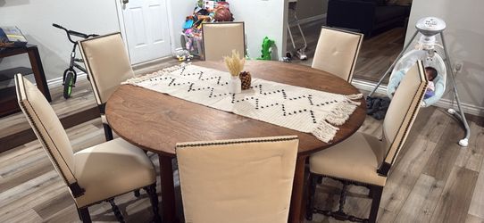 Solid wood  Dining table  “ Very Sturdy