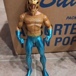 Justice League Aquaman. With movable helmet