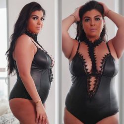 Lingerie Erotic Bodysuit Plus Size