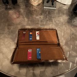 Ladies Leather Long Wallet